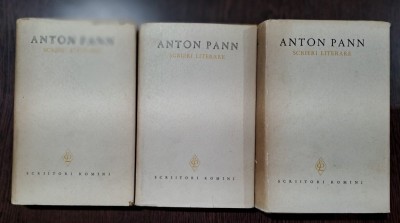 Scrieri literare - Anton Pann 3 volume foto