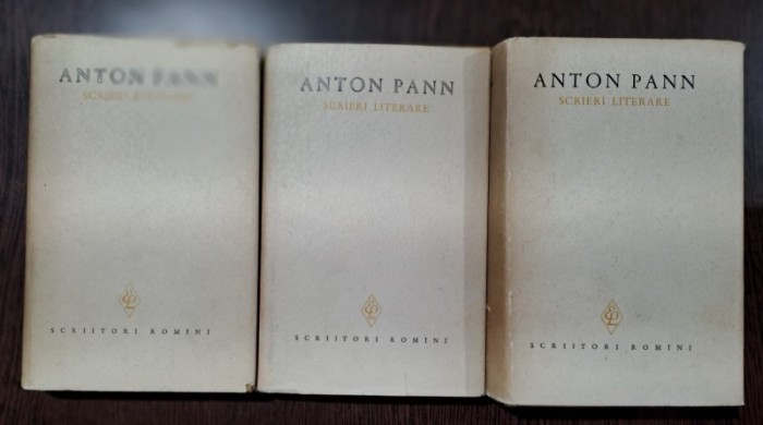 Scrieri literare - Anton Pann 3 volume