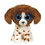 Cumpara ieftin Caine maro-alb - plus Ty, 15 cm