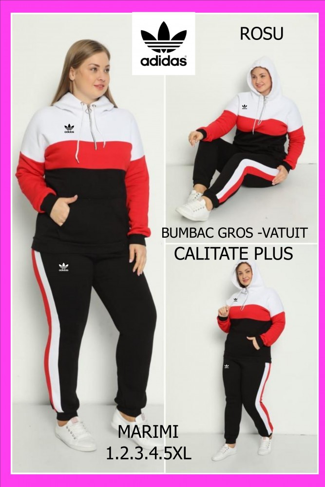 TRENINGURI DAMA ADIDAS,MARIMI MARI 2.3XL,BUMBAC GROS, VATUIT,CALITATE PLUS  | arhiva Okazii.ro