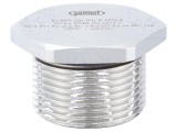 Capac de protecţie IP68 din alamă - Nichel