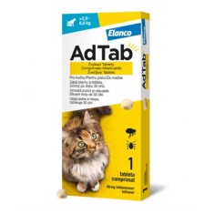 Antiparazitar extern pentru pisici AdTab 2-8 KG