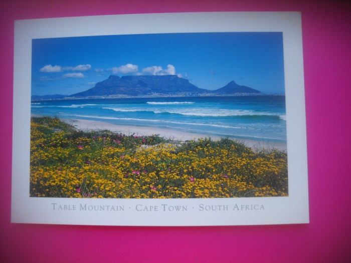 HOPCT 6663 TABLE MOUNTAIN - CAPE TOWN RSA AFRICA DE SUD -AFRICA-NECIRCULATA