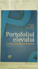 M.LASCAR \ L.PAICU-PORTOFOLIUL ELEVULUI~Limba si Literatura Romana pt.clasa a IX foto