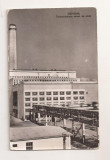 RF35 -Carte Postala- Govora, Termocentrala uzinei de soda, circulata 1962
