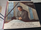 Vinil LP # Grieg / Liszt - Gyorgy Cziffra, Philharmonia Orchestra, Andr&eacute; Vandernoot &lrm;&ndash; Concerto In A Minor/ Concerto No. 2 In A Major (VG++)