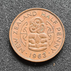 Noua Zeelanda Half Penny 1963