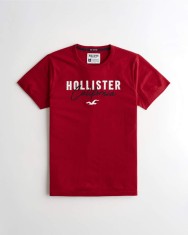 Tricou Hollister rosu mas. M -Lichidare stoc foto