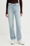Tommy Jeans blugi din bumbac high waist, DW0DW22154