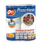 Prosop de bucatarie Oti Practico, 2 straturi, 2 role