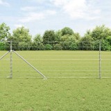 Gard de c&acirc;mp 1x50 m din oțel galvanizat via