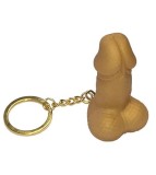 Diverty Sex - Breloc de cauciuc forma Fluier penis auriu