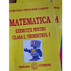 Matematica Exercitii pentru Clasa I, Trimestrul I