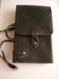 M3 CC2 - Geanta militara piele - Porthart - culoare neagra - piesa de colectie