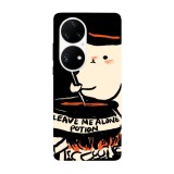 Husa compatibila cu Huawei Nova Y70 model Leave me alone potion, Silicon, TPU, Viceversa, Transparent, Carcasa
