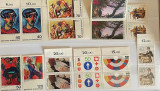 Lot de 18 timbre nestampilate Germania, Europa, Arta