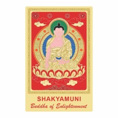 Abtibild sticker impotriva obstacolelor in calea fericirii cu buddha Shakyamuni