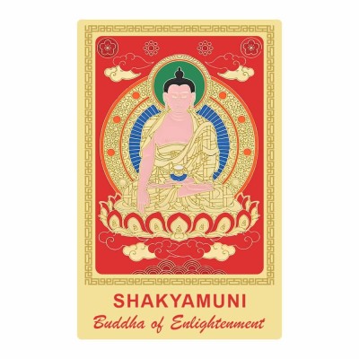 Abtibild sticker impotriva obstacolelor in calea fericirii cu buddha Shakyamuni foto