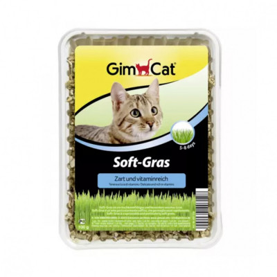 GimCat Soft-Gras iarbă pentru pisici 100 g foto