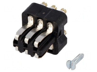 Conector HDC Inserturi Contact Tată Staf 6 PIN 10A 25V foto