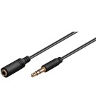 Cablu extensie pentru casti audio AUX JACK 3.5 mm Stereo 5m SLIM
