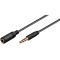 Cablu extensie pentru casti audio AUX JACK 3.5 mm Stereo 1m SLIM