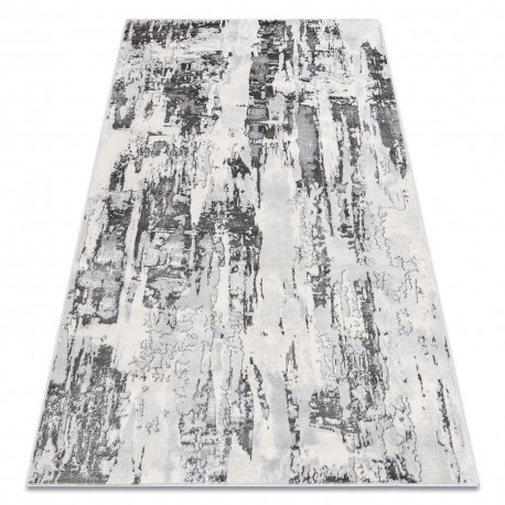 Covor LIRA GR579 Abstract, structural, modern, fascinație - gri, 80x150 cm