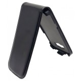 Husa flip TelOne neagra pentru HTC Sensation XL