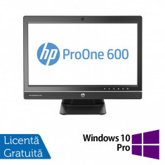 Calculator All In One HP ProOne 600 G1 21.5 Inch, Intel Core i3-4130 3.40GHz, 8GB DDR3, 500GB SATA, DVD-RW + Windows 10 Pro foto