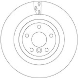 TRW DF6969S Disc frana