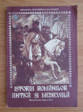 Istoria romanilor antica si medievala Manual pentru clasa a VII-a (1991)