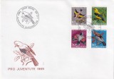 FILATELIE TEMATICA - PLIC ELVETIA TEMATICA PASARI