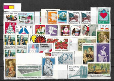 5776 - lot timbre SUA neuzate,perfecta stare foto