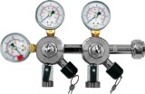 Regulator de presiune, reductor de presiune CO2 - 2 indicatoare de presiune pentru bere și AFG, turn de robinet 3 și 7 bar