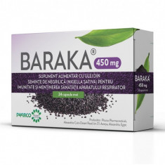 Supliment Alimentar Natural Baraka 450mg - 24 Capsule