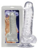 Dildo Clasic Crystal Clear, 18 cm, Orion