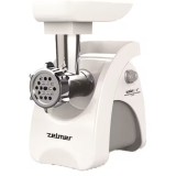 Masina de tocat carne, 3kg/minut, 2200W, accesoriu carnati si razuire, alb, Zelmer