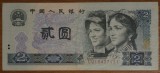 2 yuan 1980, China