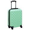 Valiză Carcasă Rigidă vidaXL Verde Mentă ABS 55x36x22 cm Roti Pivotante 360&deg; Troler Voiaj