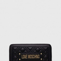 Love Moschino portofel femei, culoarea negru