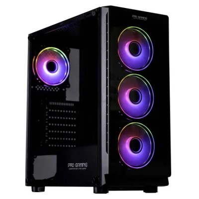 Sistem GAMING Dragongaze, 9th-Gen Intel&amp;reg; SIX-CORE&amp;trade; i5-9400F 4.10GHz Turbo, 16GB DDR4, 256GB SSD + 1TB HDD, GeForce GT710 2GB GDDR3 foto