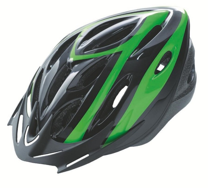 Casca Rider Culoare Negru/Verde Marime M (54-58cm) Cod:588402276RM