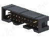 Conector IDC, 20 pini, pas pini 2.54mm, FISCHER ELEKTRONIK - ASLG20G