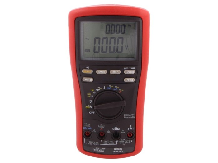 Multimetru digital True RMS, LCD