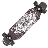 Cumpara ieftin Longboard Action One, ABEC-7 PU, Aluminiu, 100 kg, 79 x 20 cm, Multicolor Demon Eye