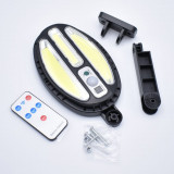 Lampa Solara Cu Acumulator De Exterior,Telecomanda,96 LED COB &ndash; BL-HB-8188A