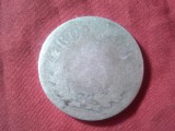 Moneda 2 lei 1875 Carol I , argint , cal. mediocra