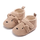 Pantofiori crosetati pentru bebelusi - Catelus (Marime Disponibila: 3-6 luni