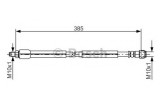 Conducta / cablu frana MERCEDES E-CLASS T-Model (S211) (2003 - 2009) BOSCH 1 987 476 949