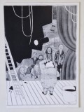 BANDA DESENATA de SORINA VAZELINA , INSOTESTE INSTALATIA ( N. 1958 - M. 1958 ) , ATELIER 35 , OCT / NOV , concept de ALEXANDRU BERCEANU , 2012